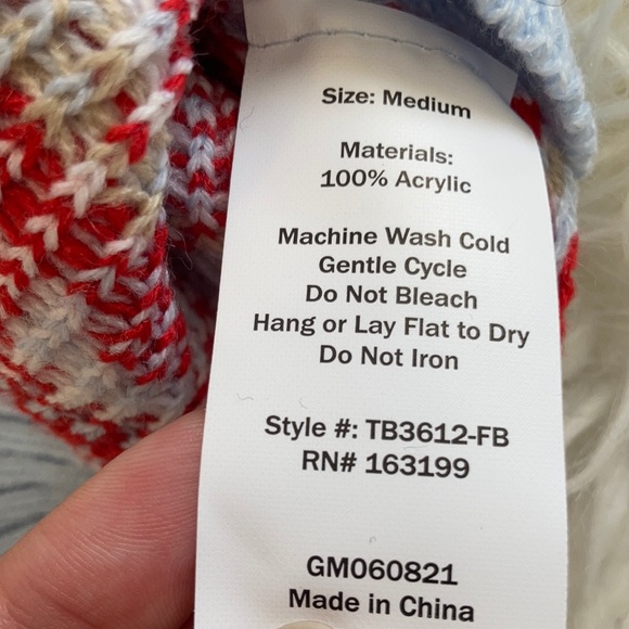 NWT dog holiday pet sweater Christmas gnomes ugly Christmas sweater for dog cat - Picture 13 of 17